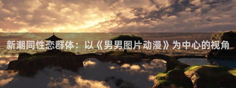 里番动漫2：新潮同性恋群体：以《男男图片动漫》为中心的视角